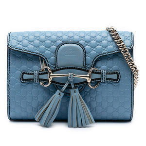 Pre-Loved Gucci Mini Microguccissima Emily Crossbody